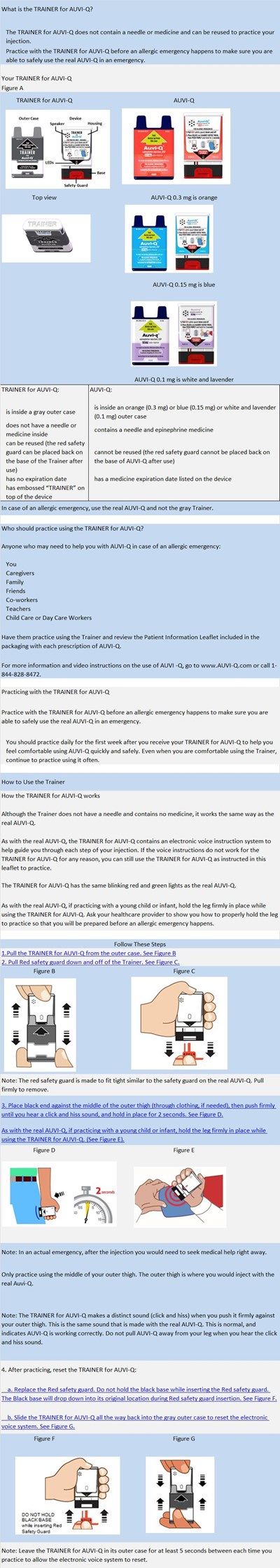 Trainer Instructions (Trainer Inst)